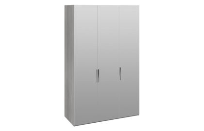 Шкаф комбинированный с 3 зеркальными дверями «Эста» – СМ-342.07.009