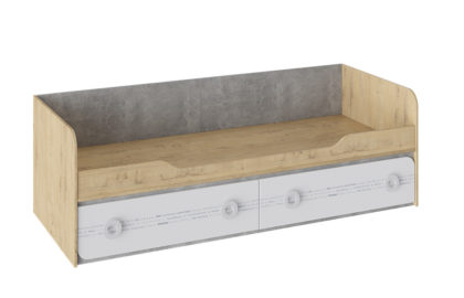 Кровать с 2 ящиками «Мегаполис» – ТД-315.12.01