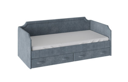 Кровать с мягкой обивкой и ящиками «Кантри» Тип 1 (900) – ТД-308.12.02