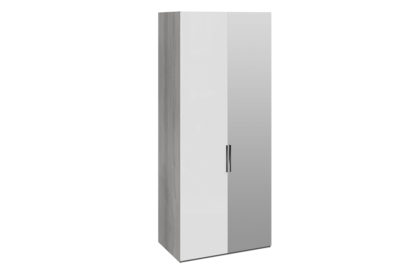 Шкаф для одежды с 1 глухой и 1 зеркальной дверями правый «Эста» – СМ-342.07.005 R