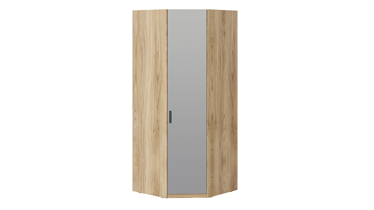 Шкаф угловой с 1 зеркальной дверью правый «Рико» – СМ-340.07.312 R