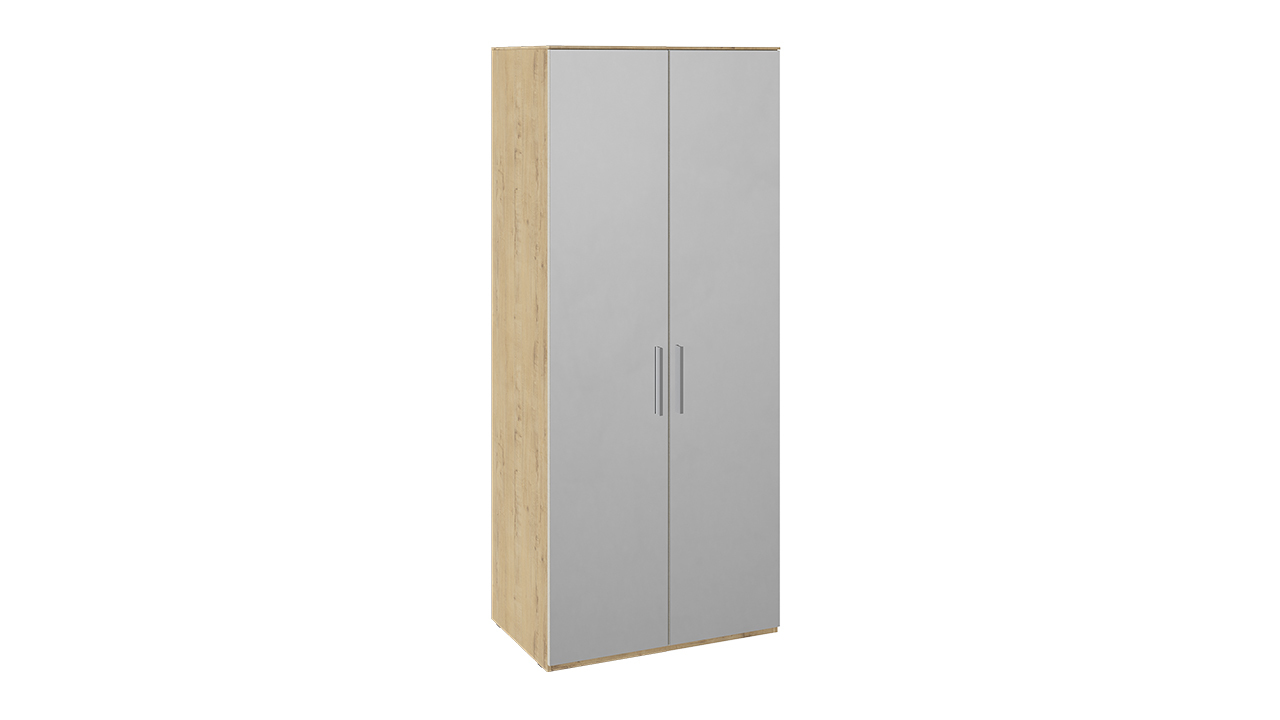 Шкаф для одежды с 2-мя зеркальными дверями «Квадро» – СМ-281.07.005