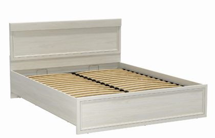 Кровать двойная 45.25-02 (ш.1600) лиана с ортопед. основанием
