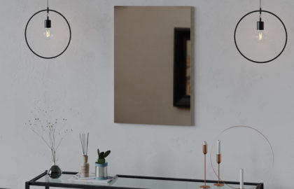 Панель декоративная с зеркалом «Лофт» Тип 1