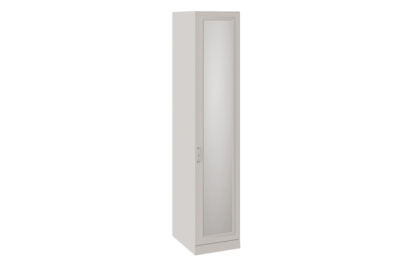 Шкаф для белья с 1 зеркальной дверью с опорой «Сабрина» – СМ-307.07.011-01