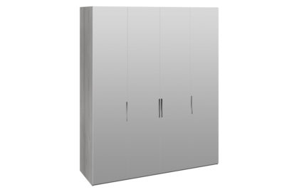 Шкаф комбинированный с 4 зеркальными дверями «Эста» – СМ-342.07.012