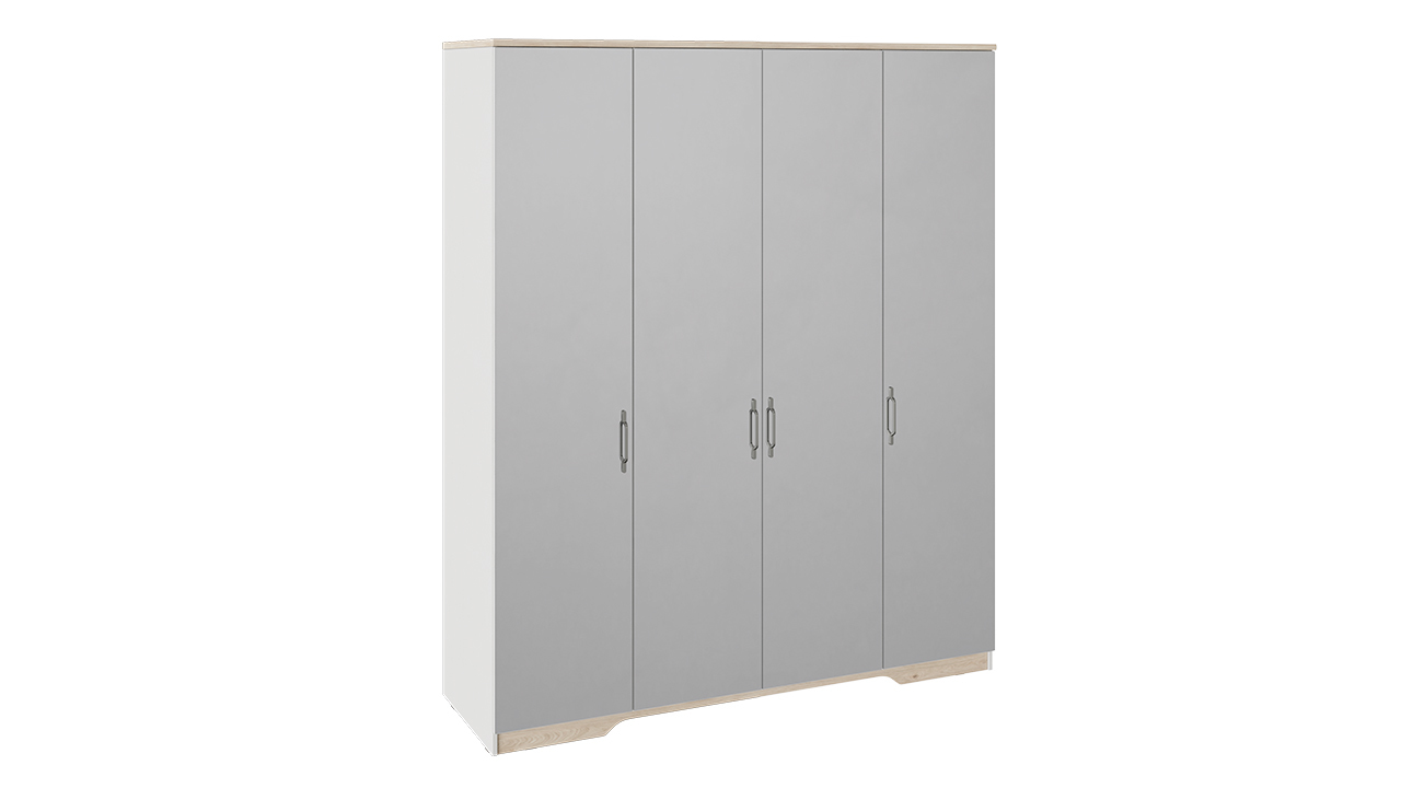 Шкаф для одежды с 4 зеркальными дверями «Тоскана» – СМ-353.44.003