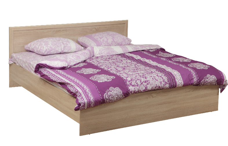 Кровать двуспальная 21.53 – 01 фриз с настилом (1600)