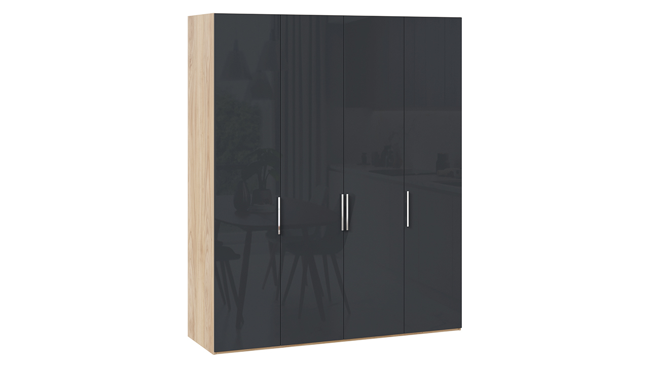 Шкаф комбинированный с 4 глухими дверями «Эмбер» – СМ-348.07.011
