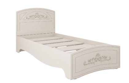Кровать односпальная каролина (900) (патина)