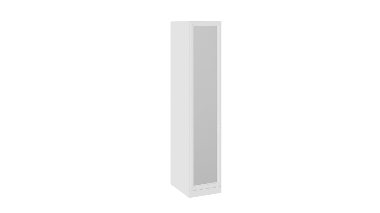 Шкаф для белья с 1 зеркальной дверью «Франческа» – СМ-312.07.003