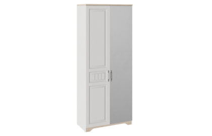 Шкаф для одежды с 1 глухой 1 зеркальной дверью правый «Тоскана» – СМ-353.22.002 R