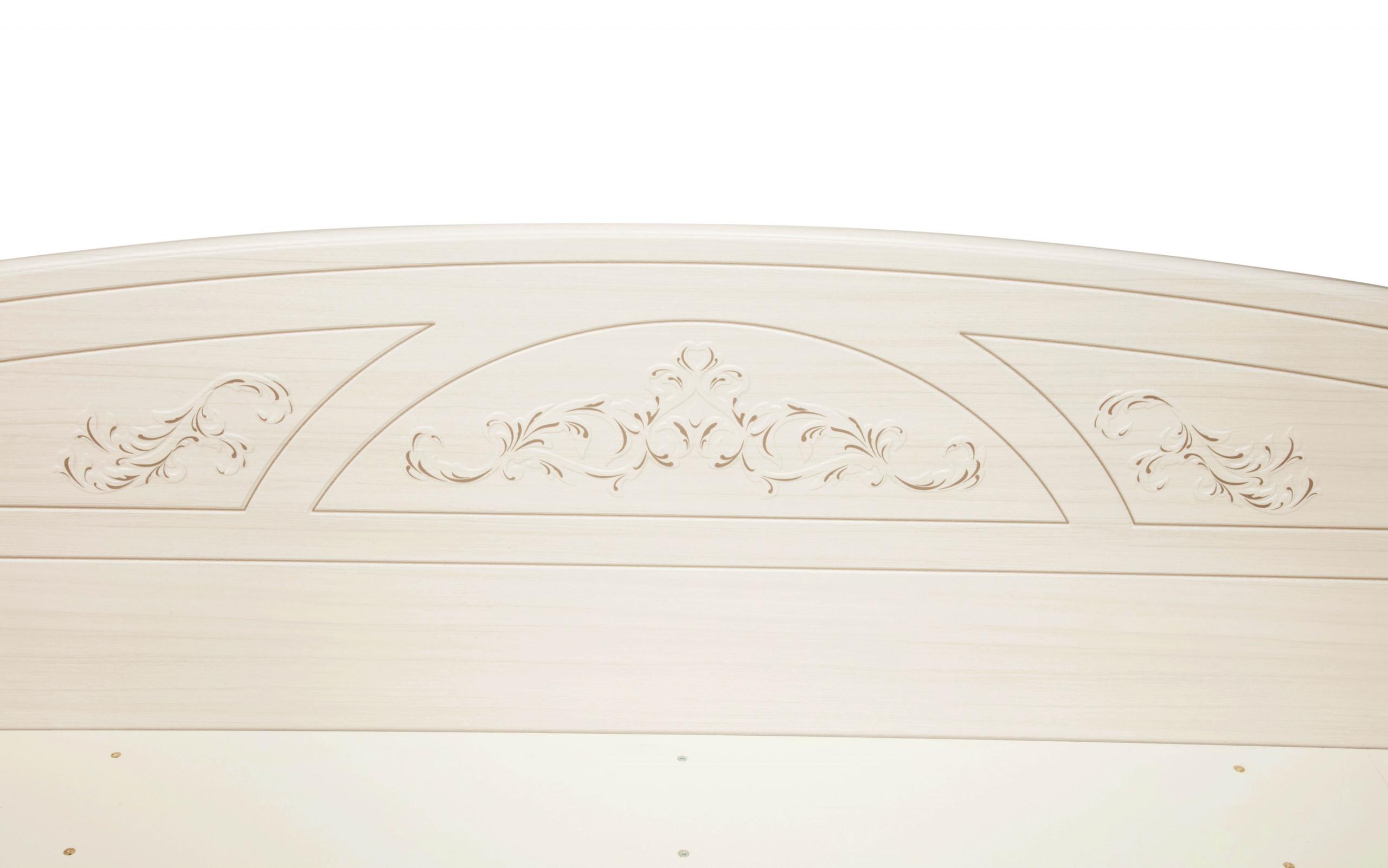 Кровать с защитным бортом каролина (800) (патина)